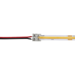 KICHLER Kichler 1TBCOBTWSCLR Cob Dry Tape to Supply Lead Connector 24V (0.45 in W x 0.25 in H x 0.52 in L)