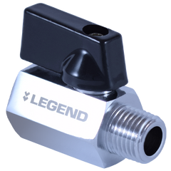 LEGEND VALVE Legend Valve 101-349 Mini Ball Valve (1/2 in MNPT x FNPT)