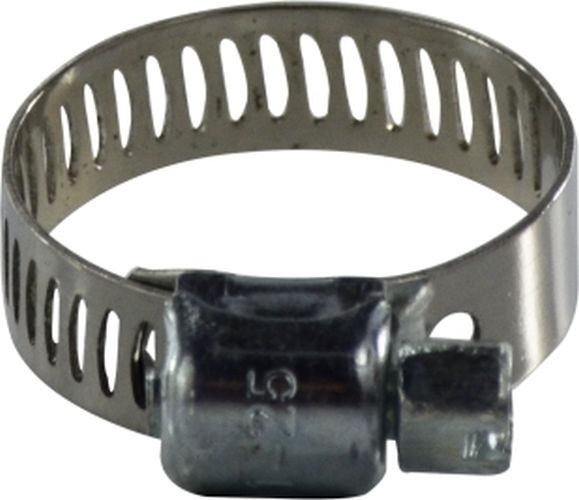 MIDLAND METAL Midland Metal 3000008 Miniature Worm Gear Clamp 5/16 in Band (Size #8)