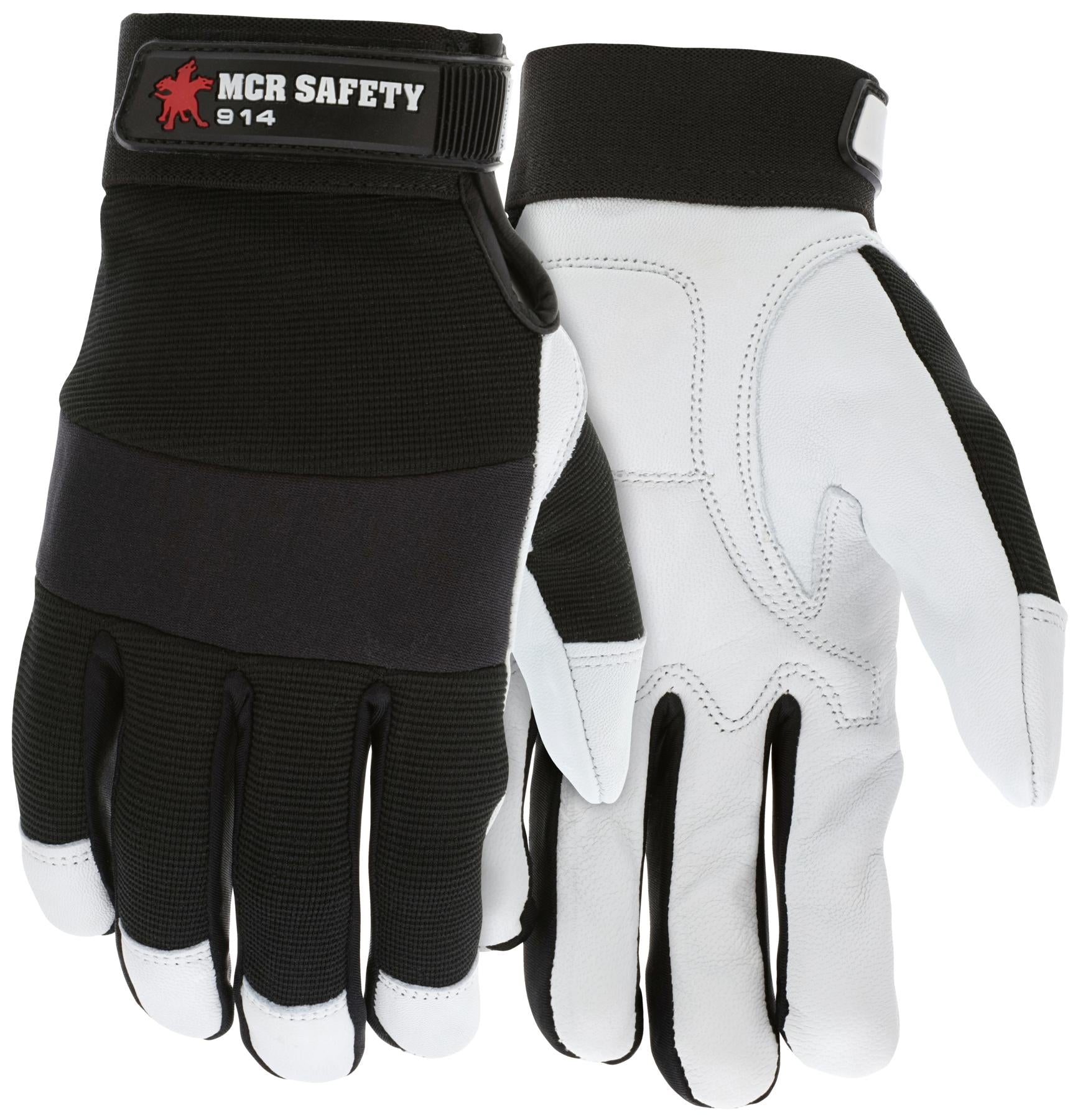 MCR SAFETY Mcr Safety 914L Mechanics Gloves Large (Pair)