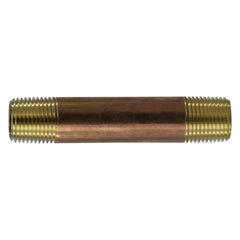 MIDLAND METAL Midland Metal 40068 1/2 x 5 Brass Nipple (Pack 1) 4450