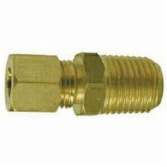MIDLAND METAL Midland Metal 18190 Brass compression to MIP adapter 3/8 x 1/2 (Pack of 10)