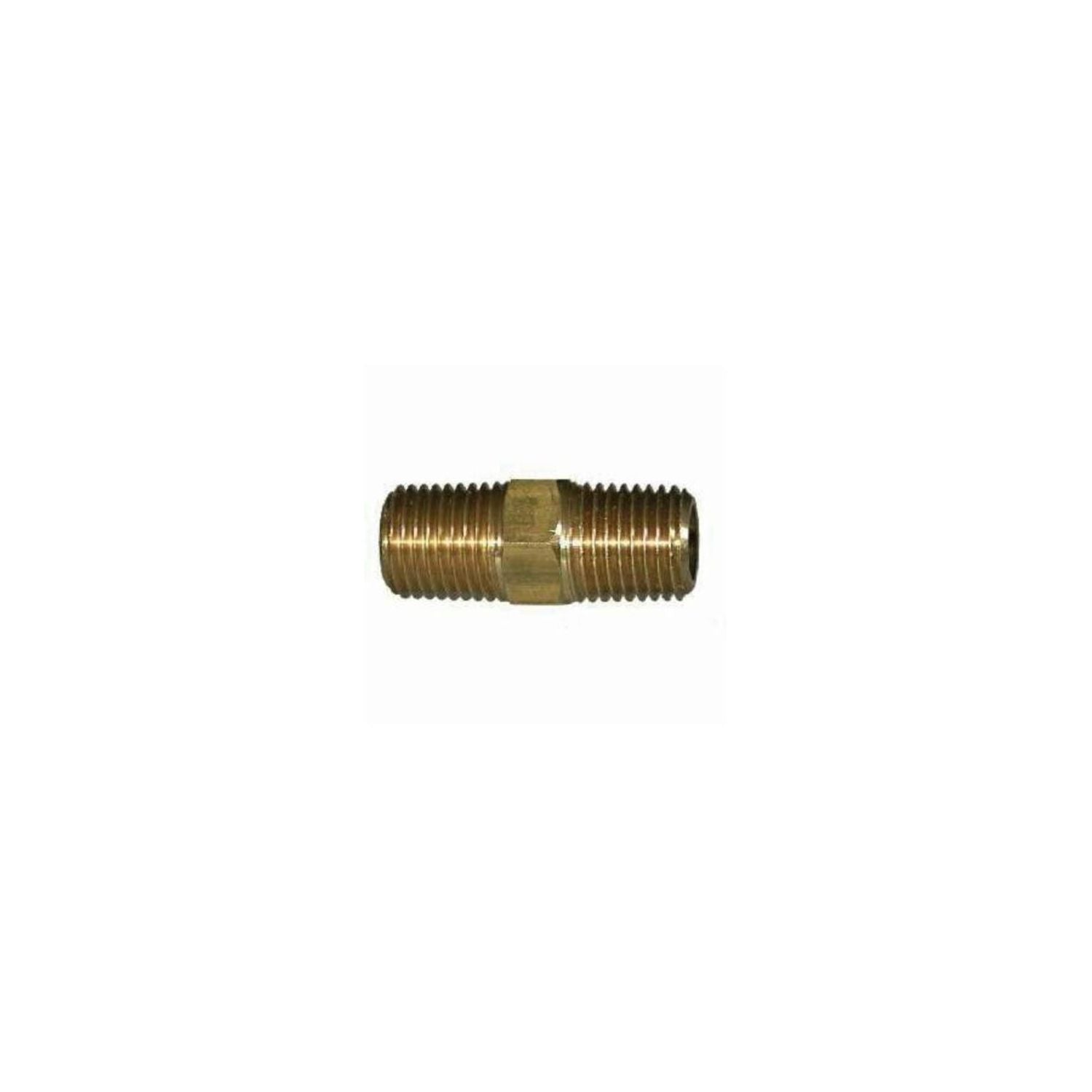 MIDLAND METAL Midland Metal 28211 Hex Pipe Nipple 0.125 x 0.97 in NPTF