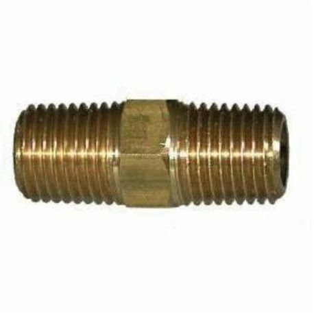 MIDLAND METAL Midland Metal 28211 Hex Pipe Nipple 0.125 x 0.97 in NPTF