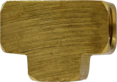 MIDLAND METAL Midland Metal 28025 Union Tee Barstock 1/4 inch FNPT x 1/4 inch FNPT x 1/4 inch FNPT