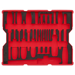 MILWAUKEE Milwaukee 48-22-0158 Screwdriver & Pry Bar Set With Tray for Packout Drawers (17-Piece)