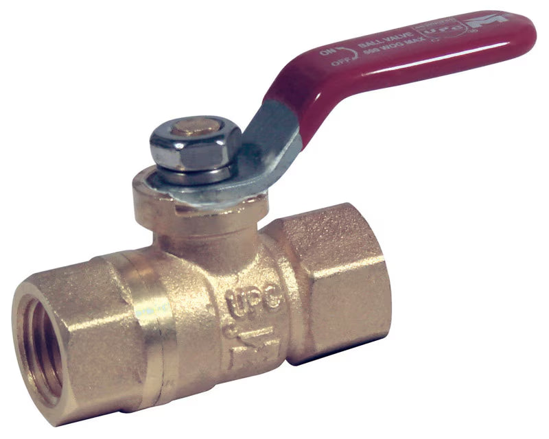 MUELLER STREAMLINE Mueller Streamline 107-401NL Ball Valve Full Port 1/4 in NPT 600 PSI