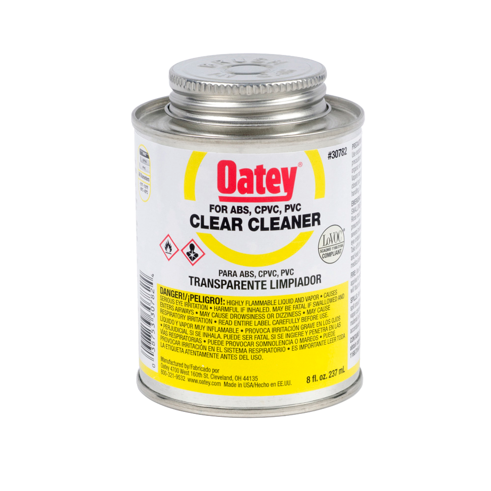 OATEY Oatey 530-10203 Clear Cleaner 8 fl oz
