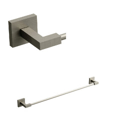 RIOBEL Riobel KS5BK Kubik 24 inches Towel Bar (24 in)