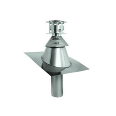 RINNAI Rinnai FSVPK4 R98 series vertical venting kit with variable pitch flashing (4-inch)