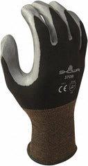 SHOWA Showa 370BM-07-V Coated Glove Nitrile Rough Palm and Fingers (M / 1 pair)