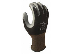 SHOWA Showa 370BM-07-V Coated Glove Nitrile Rough Palm and Fingers (M / 1 pair)