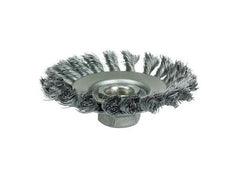 WEILER Weiler 13426 Knot Wire Bevel Brush 4 in (5/8-11)