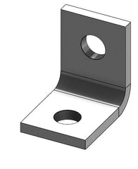 EMPIRE INDUSTRIES Empire Industries 53G0058 Angle Bracket Electro-Galvanized (5/8-11)