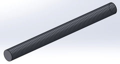 EMPIRE INDUSTRIES Empire Industries 54SS03806 Threaded rod T304 stainless steel 3/8 x 6 ft