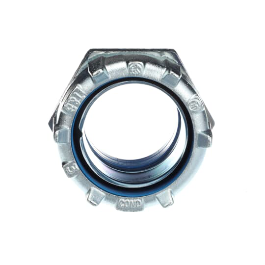 THOMAS & BETTS Thomas and Betts 5339 3 in Straight Malleable Iron Insulated Liquidtight Connector (3 in)