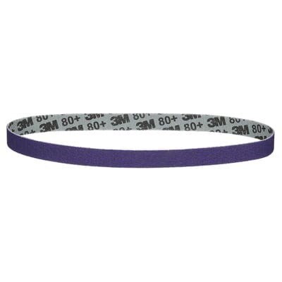 3M 3M 7100380094 Abrasive File Belt 80 Grit 0.5x18 in