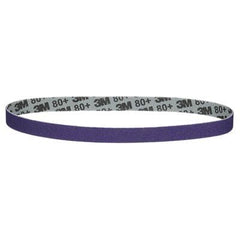 3M 3M 7100380094 Abrasive File Belt 80 Grit 0.5x18 in
