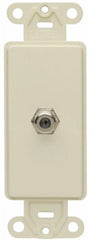 LEVITON Leviton Mfg Co 023-40681-00I Coaxial Wall Jack F-connector