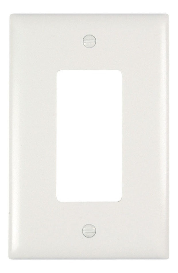 LEGRAND Legrand TPJ26-W TradeMaster Junior Jumbo Standard Wallplate 1 Gang (4.9 in x 3-5/16 in)