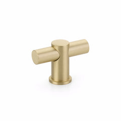 SCHAUB Schaub 421-SB Cabinet T Knob Satin Brass