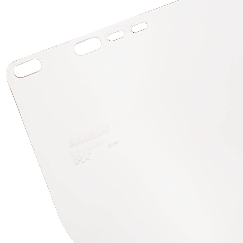 JACKSON SAFETY Jackson Safety 30706 Face Shield Window 8 x 15.5 x 0.04 Polycarbonate Unbound Case of 36