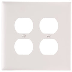 LEGRAND Legrand TPJ82-W Junior Jumbo Receptacle Wallplate 2-Gang 4.9 in