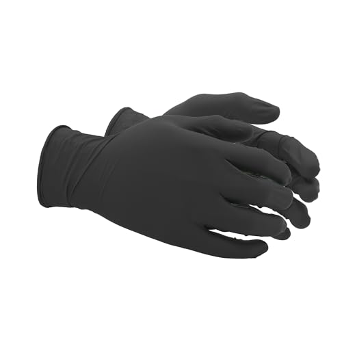 SHOWA Showa 6112PFXS Biodegradable Nitrile Powder-Free Disposable Safety Glove X-Small (Pack of 100)