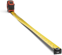 Lufkin PHV1425DN 1 x 25 Feet P1000 Series Hi-Viz Orange Engineers Yellow Clad A4 Blade Power Return Tape Measure