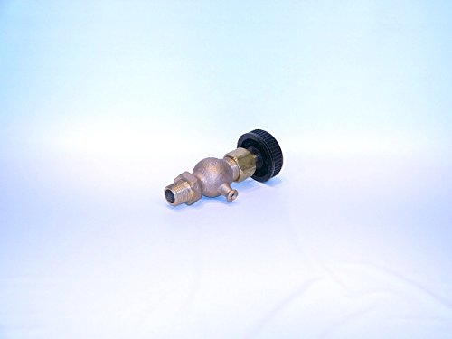 APOLLO VALVES Apollo Valves 26-705-01 PTFE Seat Compression Gauge Cock 1/2 Inch Male NPT Satin Brass