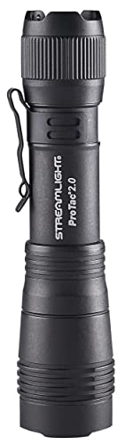 STREAMLIGHT Streamlight 89000 ProTac 2.0 2000-Lumen Rechargeable Tactical Flashlight with USB C Cable and Holster