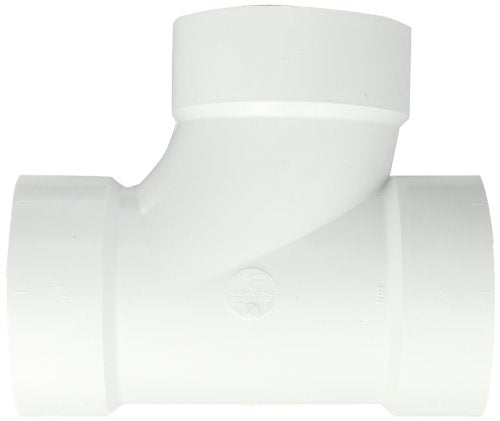 SPEARS Spears P400-120 PVC DWV Sanitary Tee Hub x Hub x Hub 12 Inch