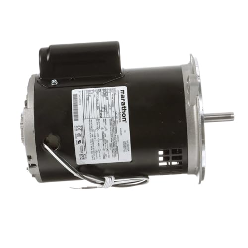 MARATHON MOTORS Marathon MO011 Oil Burner Motor Single Phase Capacitor Start 1/2 hp 3450 RPM 115/208-230V 7.4/3.5-3.7 Amp