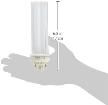 PHILIPS PHILIPS 149039 Dimmable Energy Saving Non-Integrated Triple Compact Fluorescent Lamp 42W GX24Q-4