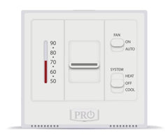 PRO1 IAQ T501M NON PROGRAMMABLE THERMOSTATS