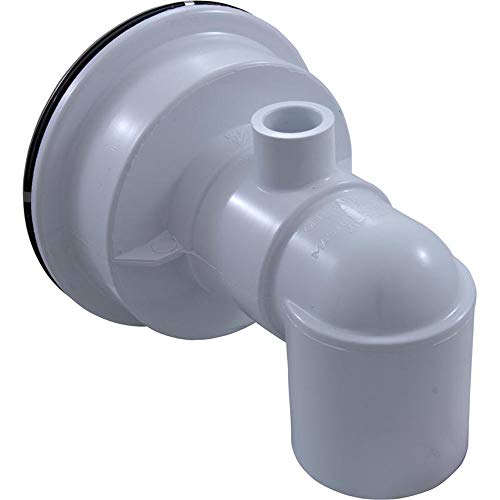 WATERWAY PLASTICS Waterway Plastics 210-7277S Jet Complete Old Faithful 90GPM Smooth Stainless Steel/Gray Elliptical