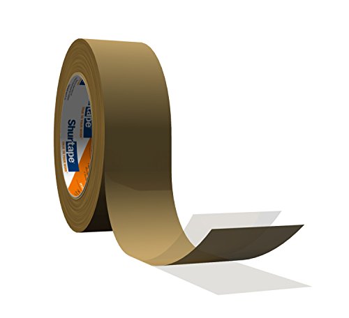 SHURTAPE Shurtape 207141 Light Duty Hot Melt Packaging Tape 48mm x 50 Meters 6-Roll Pack