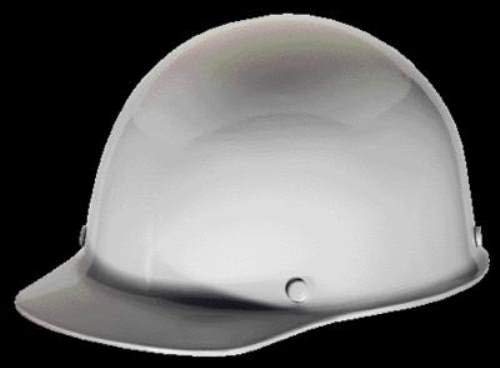 MSA SAFTEY MSA 454618 Skullgard Cap Style Safety Hard Hat Staz-On Suspension White
