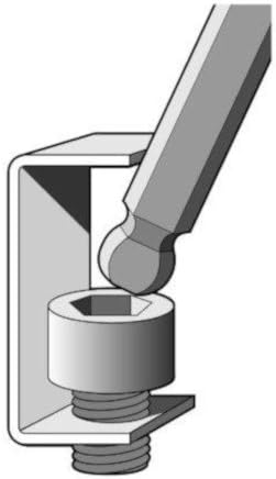 EKLIND TOOL Eklind Tool 17222 Double-Ball-Hex L-Key Combo Extra Long Inch/MM Pack of 1