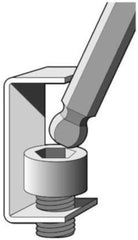 Eklind Tool 17222 Double-Ball-Hex L-Key Combo Extra Long Inch/MM Pack of 1