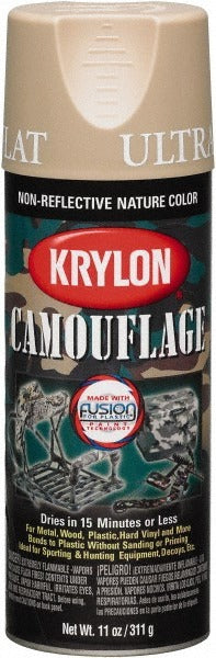 KRYLON Krylon K04295777 Direct to Plastic Spray Paint Sand Flat