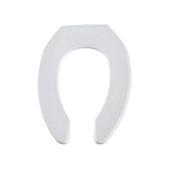 BEMIS Bemis 1955CTJ 000 Heavy Duty Toilet Seat Elongated Bowl Open Front Self-Sustaining Check Hinge