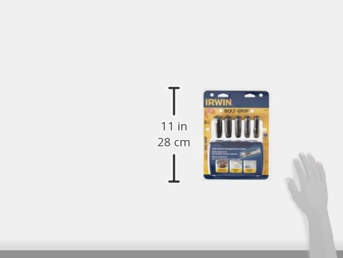 IRWIN IRWIN 3094001 Bolt Extractor Set for Deep Well Bolts 5-Piece