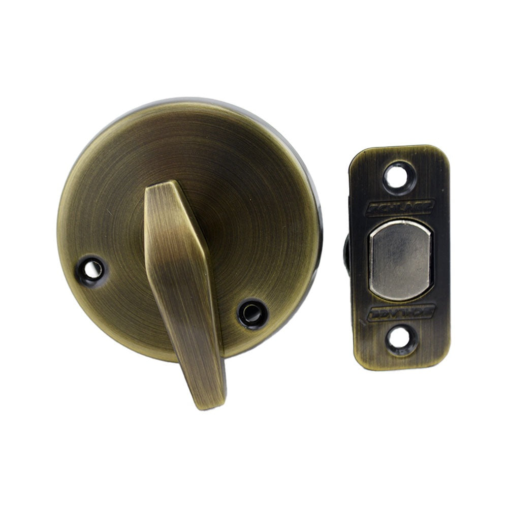 SCHLAGE Schlage Commercial B560P609 Grade 2 Deadbolt Antique Brass