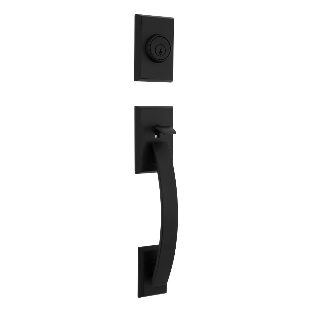 KWIKSET Kwikset 800TVHLIP-514S.STRKP Tavaris Handleset Matte Black
