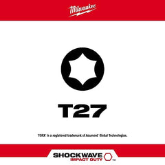 Milwaukee 48-32-4247 T27 Driver Bits 6 inch