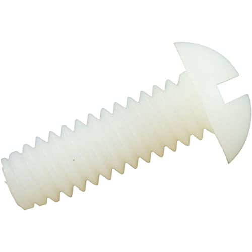 LITTLE GIANT Little Giant 909036 Nylon Screw for Pool Cover Pump 1200 GPH Base Plate 1/4-20 x 0.75 inches Replacement 909036