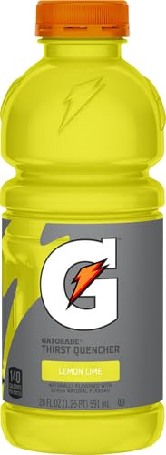 GATORADE Gatorade 32868 Sports Drink Lemon Lime Wide Mouth 20-Ounce Bottles Pack of 24