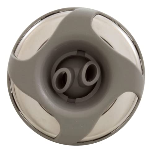 WATERWAY PLASTICS Waterway Plastics 229-8457S Jet Mini Storm Twin ROTO SS/GY