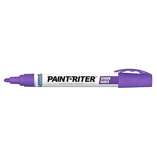 MARKAL Markal 97455 Paint-Riter Window Marker Purple Medium Tip 3 mm